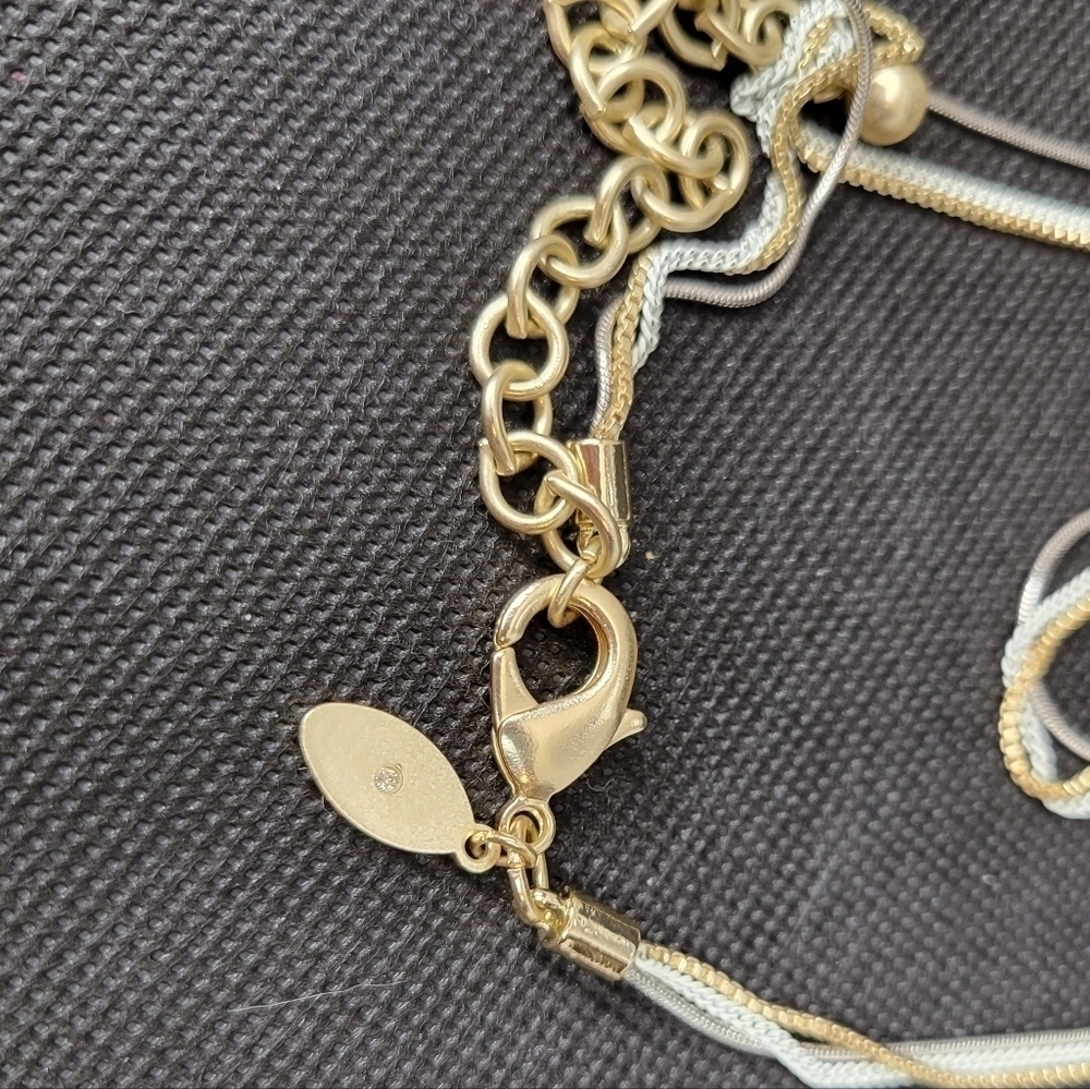 Chicos Multilayer long necklace - Picture 4 of 12